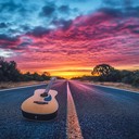 exciting country rock track for spirited road journeys