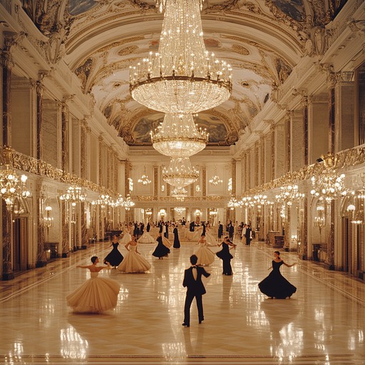 Step into a grand ballroom of the past, where couples whirl gracefully to the sound of a nostalgic waltz. The melodies are tender and sweet, filled with a sense of longing and romantic elegance that paints a picture of an era gone by.