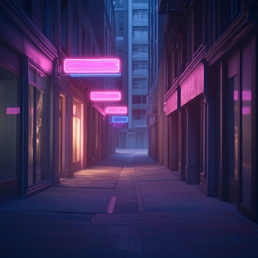 A sentimental synthwave track featuring lush synthesizers and mellow beats, evoking feelings of nostalgia and longing for past moments under the glow of neon lights.