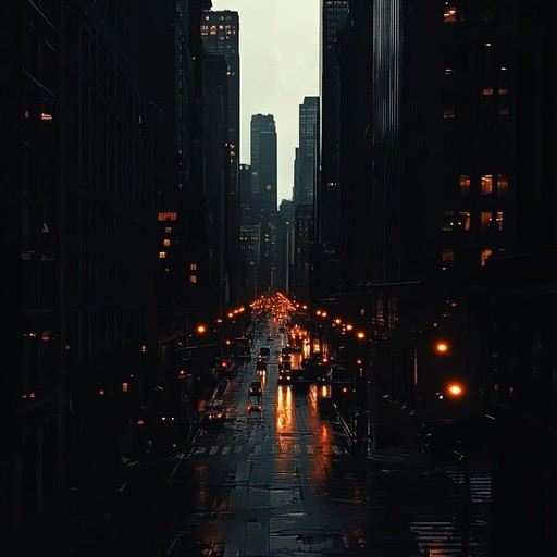 This instrumental track draws inspiration from the bustling, shadowy alleyways of a gritty metropolis. Featuring heavy, distorted guitar riffs that create a tense and restless atmosphere, it blends elements of industrial beats with hints of darkwave synths. Perfect for scenes depicting urban unrest or a protagonist’s descent into the underworld.