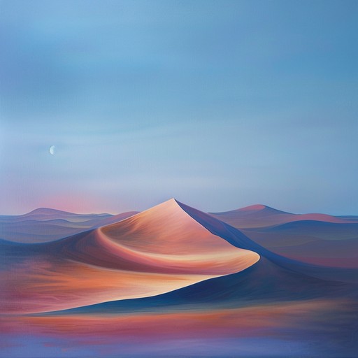 A hypnotic and otherworldly rock piece, utilizing sitar and desert inspired effects to evoke the imagery and sound of mystical dune waves, creating an entrancing and resonant auditory experience