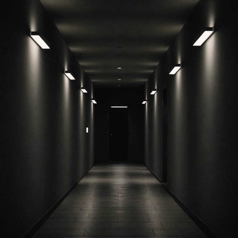 A haunting piece that evokes the feeling of walking through a deserted, dimly lit corridor, with shadows lurking around every corner. Each note builds tension and forebodes impending dread.