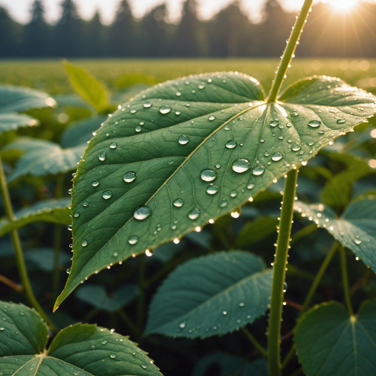 Imagine the soft sound of wind passing through a tranquil forest, carrying with it the subtle notes of a distant flute, bringing calm and peace to all who listen.