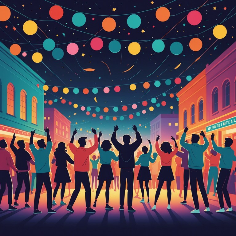 This track embodies a festive fusion, bringing together vibrant beats and melodious energy. Experienced through lively percussive rhythms, it merges traditional south american elements with electronic dance music, creating a captivating and danceable tune. The song features ethnic flutes and eclectic beats, perfectly suited for festival celebrations or lively gatherings.