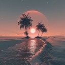 soothing steel drums echo a peaceful island sunset