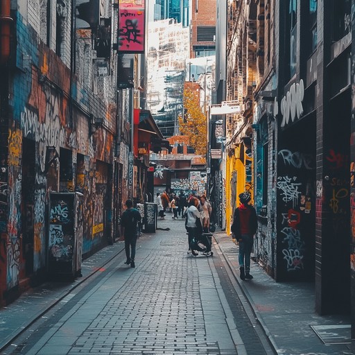 Imagine a bustling, noisy city street where energy runs high and chaos is the norm. This track, built upon a foundation of relentless drum beats and funk inspired bass lines, incorporates dissonant synths and unexpected sound effects to create a vivid urban soundscape. The irregular rhythms and eclectic samples capture the essence of city life where every second is packed with unpredictable events and interactions.