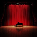theatrical cabaret showcasing intense and powerful piano melodies