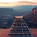 solo guitar journey through serene, untouched landscapes