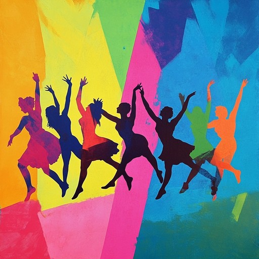 A vibrant instrumental track that fuses energetic rhythms from around the world, combining afrobeat percussion, latin brass sections, and asian string melodies to create an uplifting and joyful sound perfect for celebrations and festivities.