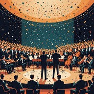 celebration anthem with uplifting orchestral rises