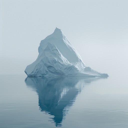 This composition channels the profound silence and isolation of the arctic landscape, filled with the subtle creaking sounds of glaciers and the blustering winds. The minimalistic approach uses synths to create an expansive cold ambiance, embodying the vast, desolate ice fields and the eerie calmness of polar nights.