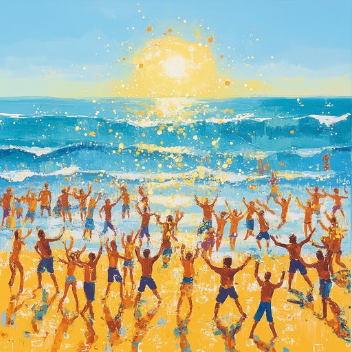 Feel the heat of the summer as vibrant energy infused dance beats transport you to a sunny beach party. The infectious rhythms and uplifting melodies are perfectly designed to keep everyone dancing under the sun. Time to get your groove on!