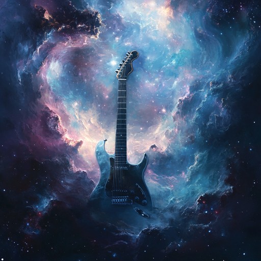 An instrumental blend of symphonic rock and mystical elements, featuring soaring orchestral arrangements and powerful guitar work. The composition guides listeners on a transcendent voyage beyond the known universe, exploring hidden dimensions and the mysteries of the cosmos.