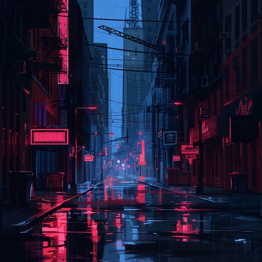 A deep, melancholic synthpop track that evokes memories of lonely city nights. The electronic melody intertwines with dark, reflective synthesizer tones to create a somber yet captivating soundscape. The composition paints a picture of quiet streets under the glow of urban lights, inducing a mix of longing, nostalgia, and introspection. Perfect for reflective moments.