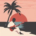 calm and serene tropical jazz fusion for relaxation.