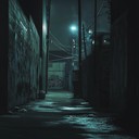 dark instrumental garage track building suspense in gritty alleys