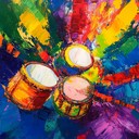 an energetic instrumental featuring vibrant rhythms and cheerful tunes