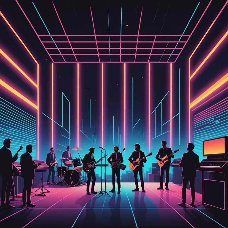 Joins powerful electric guitar with evocative synth lines for a thrilling musical ride that channels both rock vigor and synth aesthetic. A spike in adrenaline is inevitable as complex guitar riffs and layered synth sounds bridge old school rock with modern electronic flair.