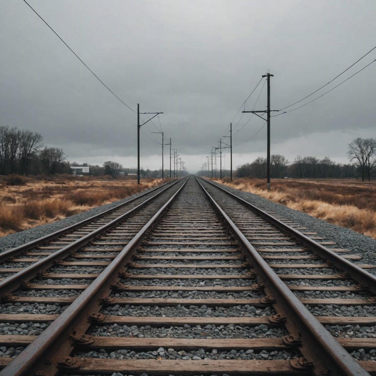 A musician capture the anxious feeling of waiting at a desolate train station, with a continuous blend of train whistles and the lonely strums of a steel guitar. The track embodies the solitude of remote areas and the persistent feeling of anticipation.