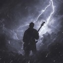 thunderous beats and fiery guitars driving aggressive rhymes