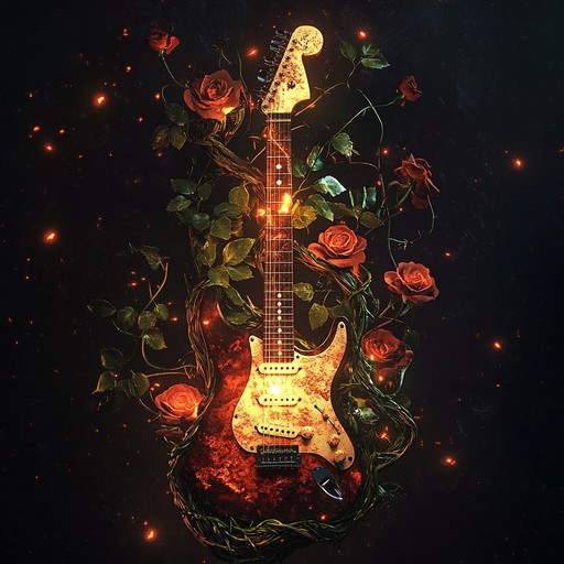 This instrumental piece fuses the aggressive energy of metal with lush, romantic melodies, creating a soundscape that embodies the fierce passion and deep emotions of love. Dynamic guitar work and symphonic elements intertwine to evoke a powerful emotional response.