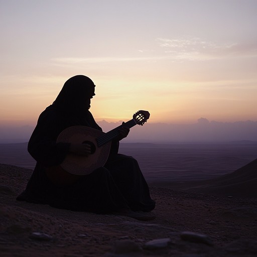 An enchanting instrumental piece that weaves together traditional ethnic sounds with hypnotic rhythms, invoking the vastness of deserts and the whispers of ancient winds.