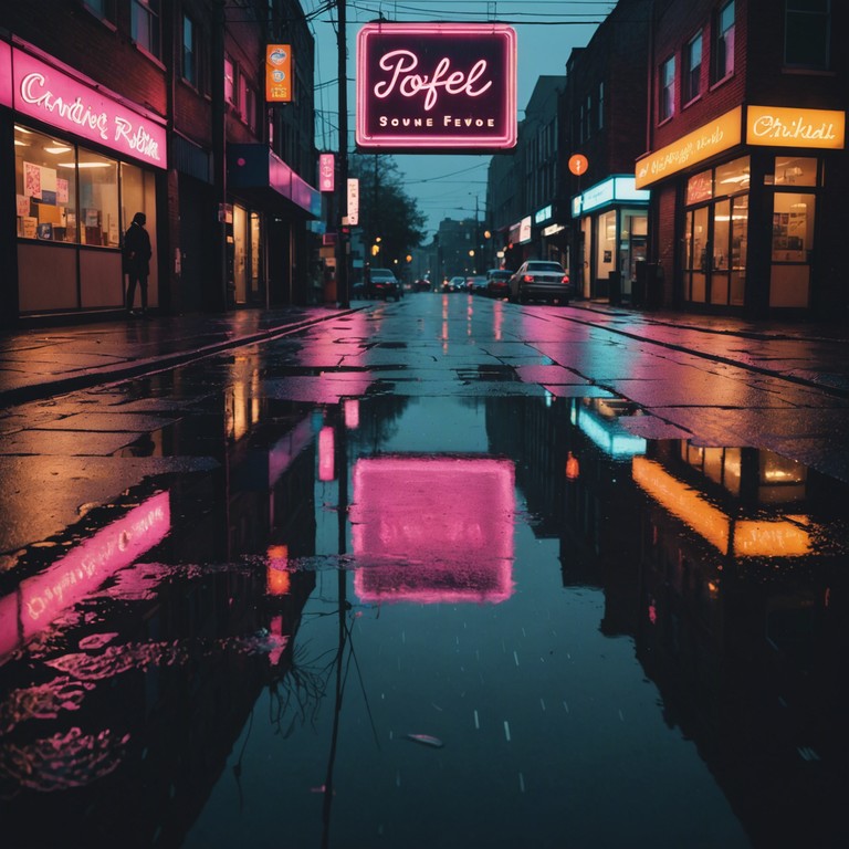 Imagine walking through rain soaked, neon lit streets, the melancholic yet soothing guitar echoing off the high rises. This soundscape mixes blues' deep emotional pull with the detached coolness of new wave synth, crafting an experience that's both immersive and introspective.