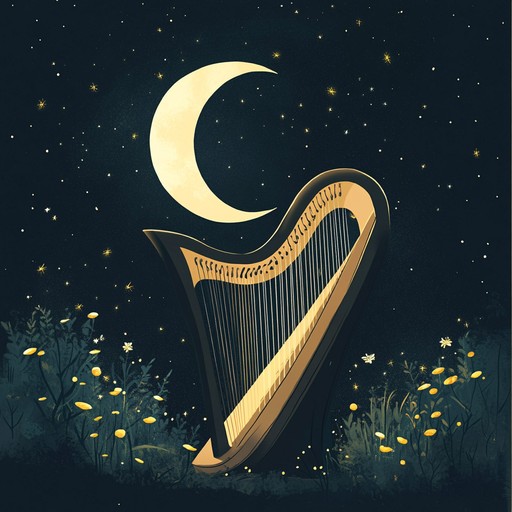 Craft a delicate, ethereal nursery rhyme melody that feels like a magical embrace, transporting children to a whimsical dreamland. Its peaceful tunes gently soothe and comfort young listeners, making it perfect for bedtime stories or quiet, reflective moments.