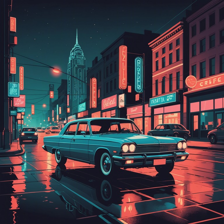 Embracing the aesthetics of eighties’ neon nightlife through a modern musical expression, this track blends timeless synth sounds with contemporary beats to create a piece that is both homage and innovation.