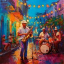 an energetic blend of latin jazz rhythms and groovy beats