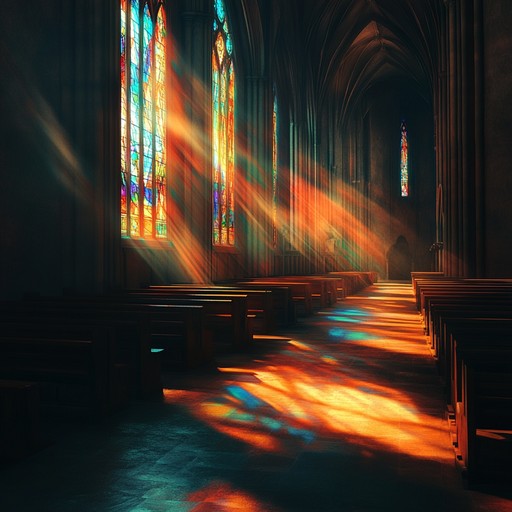 A deeply moving instrumental gospel piece that blends ethereal organ tones with subtle choral harmonies, evoking the atmosphere of an abandoned cathedral where whispers of past prayers linger