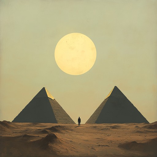 This track evokes the mystery and grandeur of an ancient world long forgotten, using stark melodies that echo like whispers from the past. Simple yet profound, the music explores complex emotions through minimalist compositions.