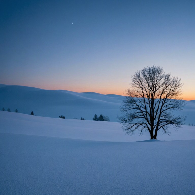 Dive into the heart of a finnish winter with this track. It uses layered kantele harmonics to mimic the sound of cracking ice and howling arctic winds, enveloping the listener in a sensory blanket of cold yet comforting solitude. Perfect for contemplative moments.