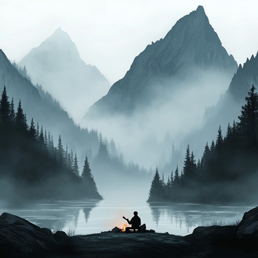 Dive into a spooky appalachian lullaby that conjures the spirits of the mountains with its chilling tones. This instrumental track blends haunting harmonies with eerie mountain sounds, perfect for evoking the feeling of a ghostly evening by a campfire. The use of a traditional dulcimer provides an authentic appalachian soundscape, enhancing the mystical and unsettling atmosphere of the piece.