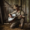 banjo driven urgency with frantic bluegrass energy.