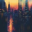 a fast paced indie instrumental capturing urban thrill and excitement