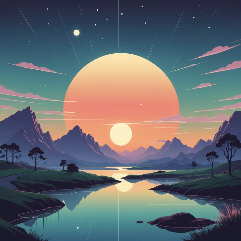 This track is a journey through contemplation and modernity, blending introspective melodies with synthetic layers to create a soundscape that invites listeners to reflect on the future. Subtle bass lines and airy synths weave together, slowly building a complex, yet soothing sonic world.