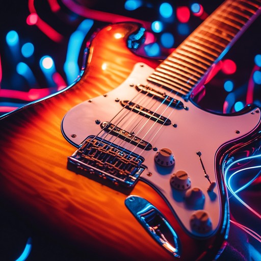 A high energy instrumental blues track with vibrant electric guitar leading the way, filled with spirited solos and toe tapping rhythms. This piece captures the exhilaration and boundless joy of an uplifting celebration, merging traditional blues elements with an upbeat tempo. It's a musical journey that transforms the blues into an expression of happiness and festivity.