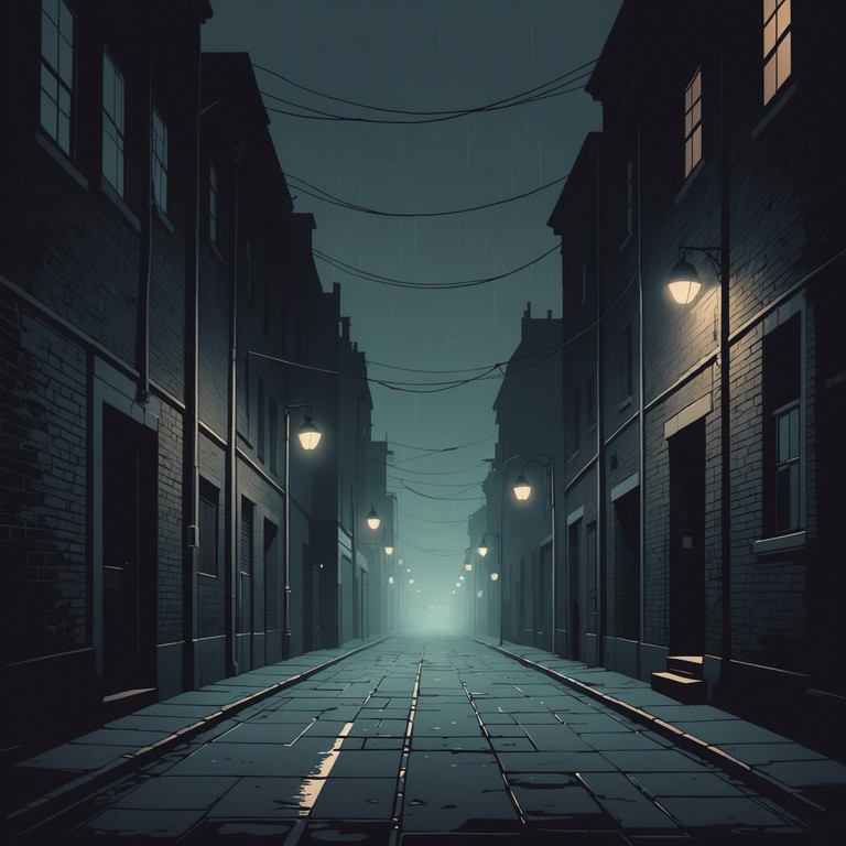 In this track, haunting melodies intermingle with the gritty rhythms of urban trap, evoking images of deserted cityscapes shrouded in mist. A synth pad carries the eerie melody, supported by a deep bassline and crisp trap beats, creating a sonic journey through the chilling side of the night.