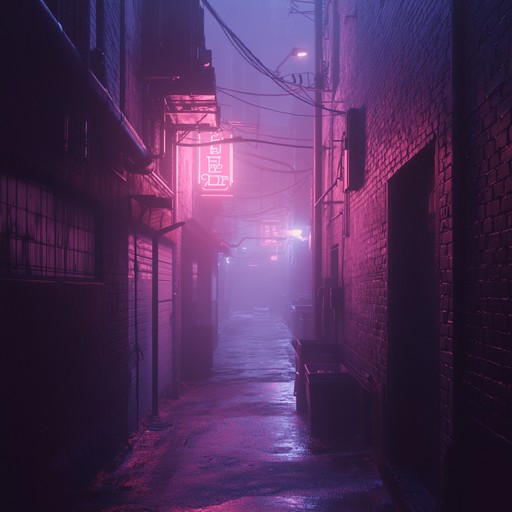 Experience a mystical urban adventure with haunting synth patterns layered over mysterious garage beats. This track encapsulates the essence of wandering through shadowy alleyways under the moonlight.