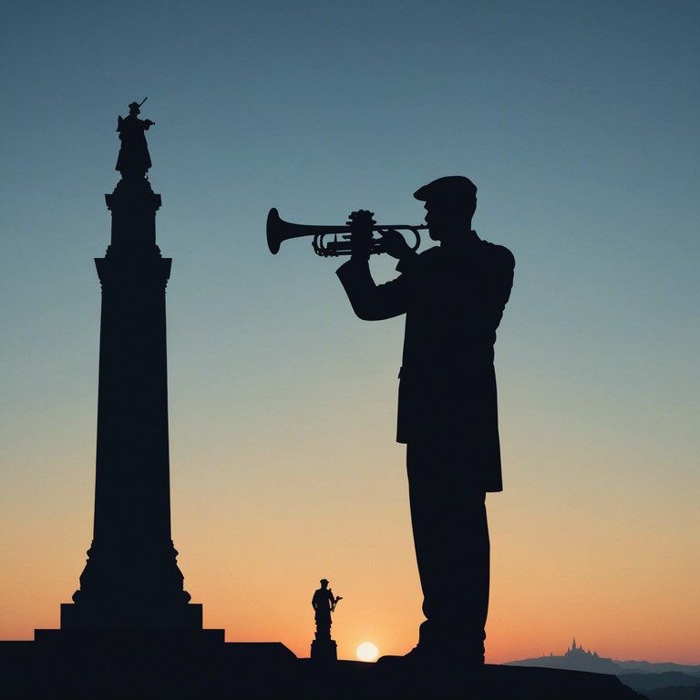 Echoes of loyalty offers a symphonic exploration of patriotic sentiment, where each note played on the trumpet is delicately crafted to stir the soul and evoke a deep feeling of loyalty to one’s nation. The piece serves as an auditory embrace, enveloping listeners in a sonic tapestry that celebrates cultural pride and historical depth in the most respectful and profound manner.