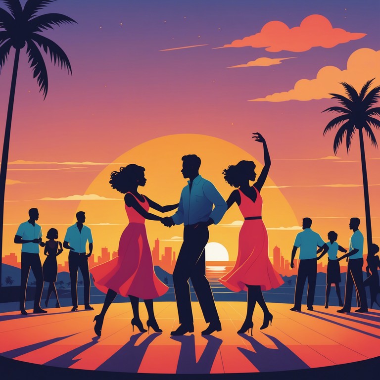 Imagine an electric atmosphere where every beat of the trumpet calls for foot tapping and hip swaying. The music creates an unforgettable evening of dance and delight.