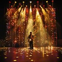 bright, sparkling glam rock filled with vibrant energy.
