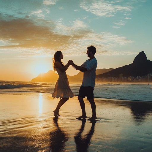 This track captures the essence of a romantic brazilian sunset, featuring gentle yet passionate guitar rhythms, soothing melodies, and subtle percussion. Perfect for creating a warm and intimate atmosphere, it's a harmonious blend of tradition and emotion.