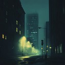 intense driving guitar evokes dark cityscape feelings.