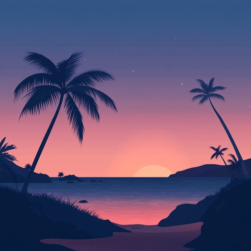 This instrumental mambo track conjures an easy going island night with tropical percussion and mellow trumpet melodies. Close your eyes and let the music transport you to a serene seaside as the evening turns into night. It's perfect for unwinding and embracing a tranquil mood.