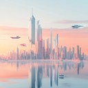 uplifting instrumental synthwave journey through cyberpunk cityscapes.