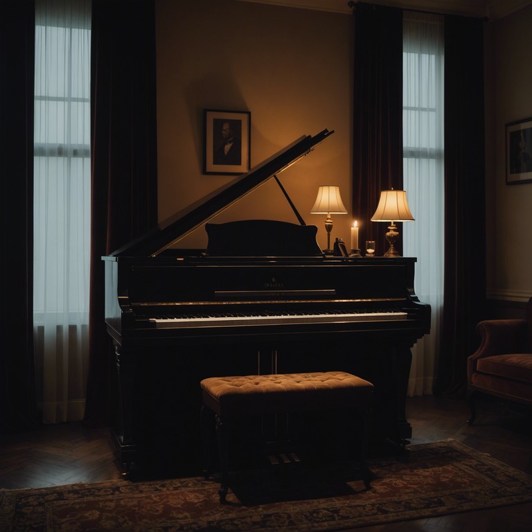 A ballad that captures the essence of quiet evenings and the soft echoes of heartfelt emotions with each piano note