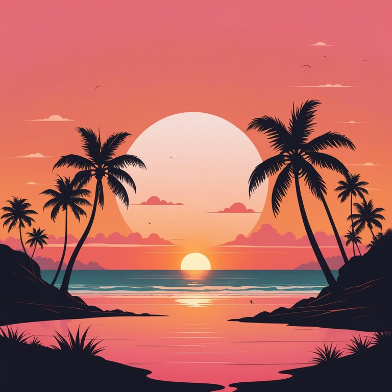 This instrumental piece captures the essence of a stunning sunset over rio de janeiro, blending classic bossa nova rhythms with an expansive, cinematic scope to evoke a sense of grandeur and awe. The melody, rich with emotional depth, transports listeners directly to the picturesque landscapes of brazil, supported by grand orchestral flourishes that enhance the bossa nova's traditional rhythm.