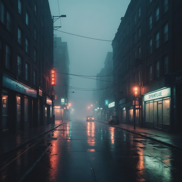 Crafted to underscore a haunting journey through a neon lit but long abandoned city, this track blends ghostly synth pads with whispery melodies, echoing the eerie stillness of forgotten places.